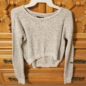 American Eagle Crop Sweater